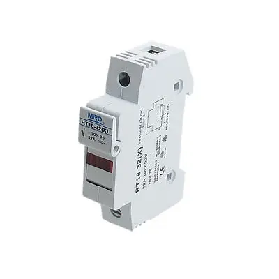 

SENKA ELECTRIC AC 690V Single Pole 10x38mm Cylindrical Fuse Holder 1P RT18-32X