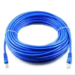 HIPERDEAL аксессуары Запчасти цифровые кабели Новый 100 футов Cat5 RJ45 Ethernet Соединительный сетевой кабель JAN8