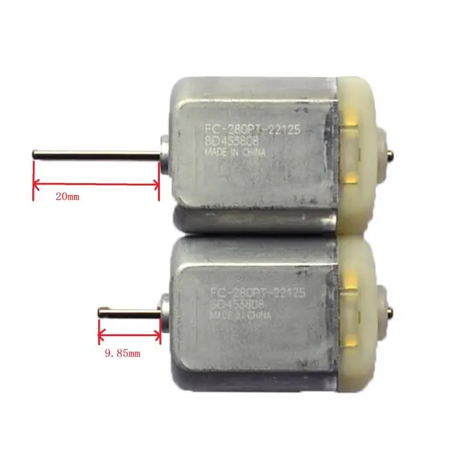 

High quality FC-280PT-22125/FC-280PC-22125/FC-280SC-22125 car door lock long and short axis motor Central locking mirror