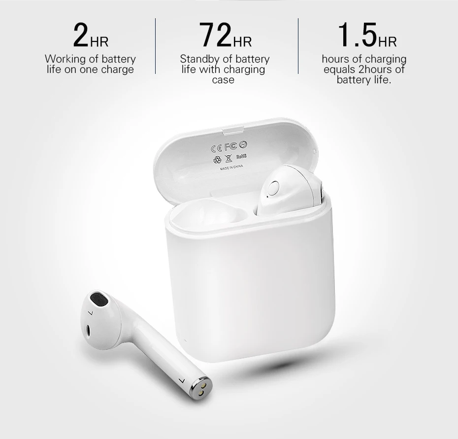 Langsdom T7 Bluetooth наушники для airpods вкладыши True Беспроводной наушники для телефона Bluetooth V4.2 стерео блютуз Наушники для Мобильный телефон Fone де ouvido