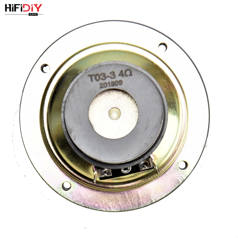 HIFIDIY LIVE hifi 4 inch Tweeter Speaker Unit 4 OHM 20W Treble Loudspeaker pro audio speakers KTV high loudspeakers KT-101