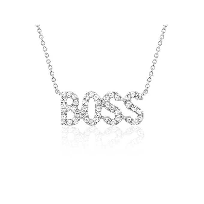 Ожерелье из стерлингового серебра 925 пробы с подвеской в виде буквы Boss BABE, длина 45 см, цепочка, колье, ювелирные изделия для женщин