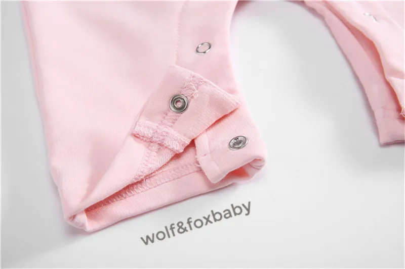 Розничная От 0 до 1 года детские хлопковые Форма новорожденных детей Одежда для альпинизма одежда для малышей Мода весна осень