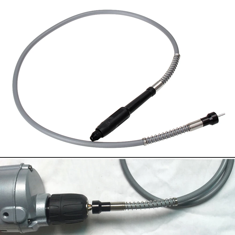 Flexible Extension Cord Shaft Rotary Grinder Tool + M8 Keyless Chuck