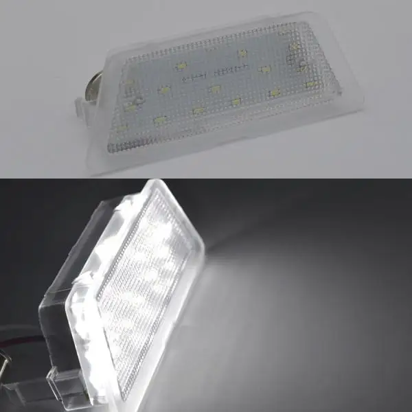 

1x Bright White 18-LED License Plate Lights For opel Astra G Hatch saloon 1998-2004