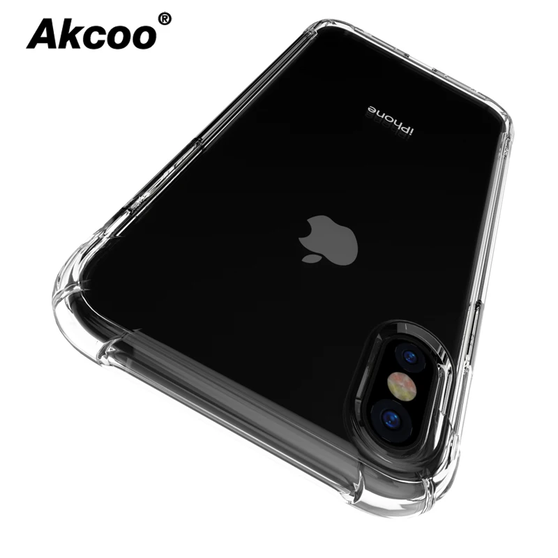 Akcoo SOFT TPU shock absorb Cases for iPhone XS Max cover