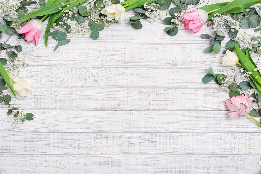 HUAYI white Wood Board backdrop for Doll Food baby Portrait wooden plank texture photo Background studio photophone prop GY-1070