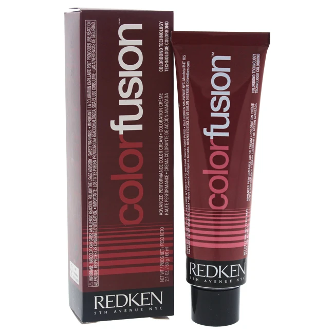 Color Fusion Color Cream Fashion # 8T Titanium by Redken for Unisex - 2.1 oz Hair Color