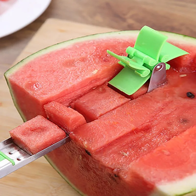 

Watermelon Slicer Cutter Stainless Steel Melon Slicer Cutter Tool Watermelon ice cubes Cutting Fruit Slicer Watermelon Cutter