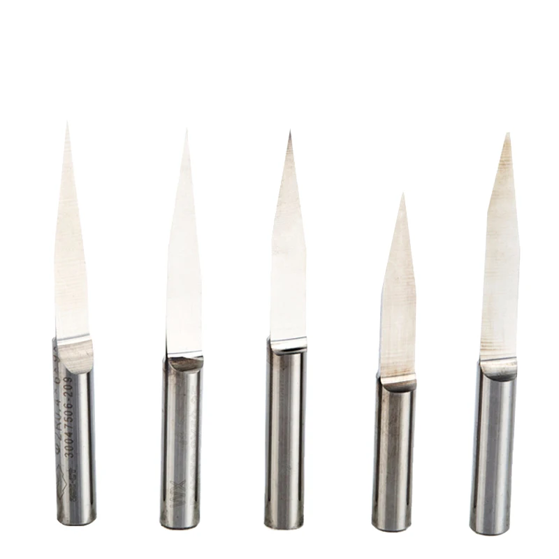 Business Industrial Metalworking Cutting Tool Bits Huhao Spiral 60 Degree V Groove Engraving Tool Flat Bottom Cnc Router Bits 1 Studio In Fine Fr