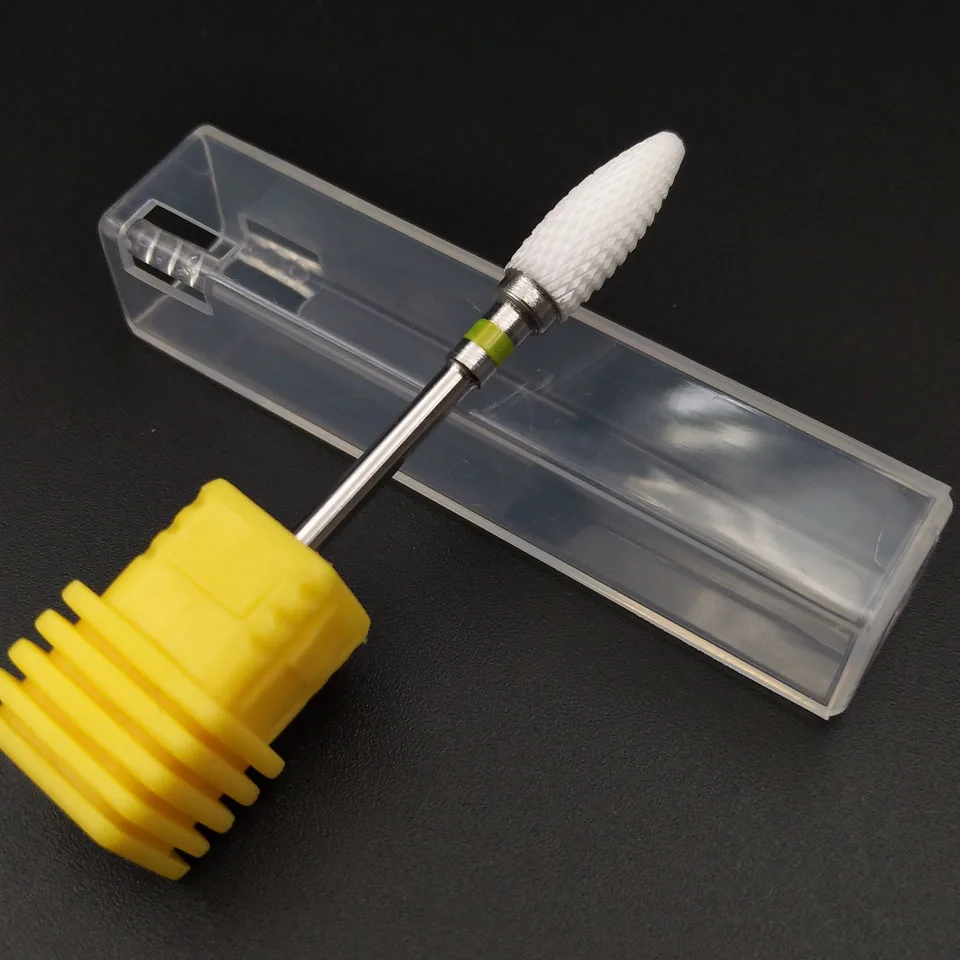 5 Тип керамический сверло для ногтей 3/3" роторные сверла для маникюра электрические аксессуары для сверления ногтей фрезерование ногтей
