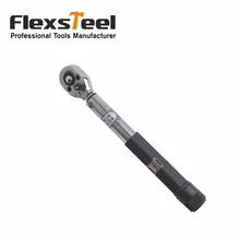 Flexsteel 1/4 «DR. 4-14N.m Руководство Динамометрический Ключ/Гаечный Ключ Ключ Храповика Костюм Для Ремонта Велосипед Упакован в Пластиковый Ящик Для Хранения