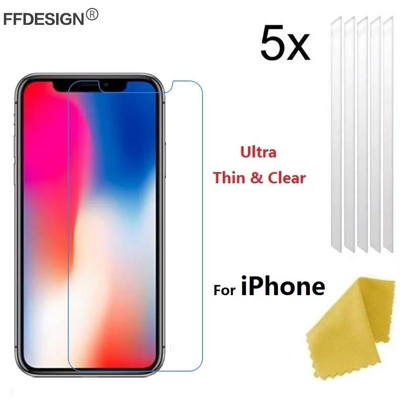 Защитная пленка для экрана iPhone 11 Pro XS Max XR X 8 7 6 Plus 5s 4 4s 5 SE 2020 (не стекло)