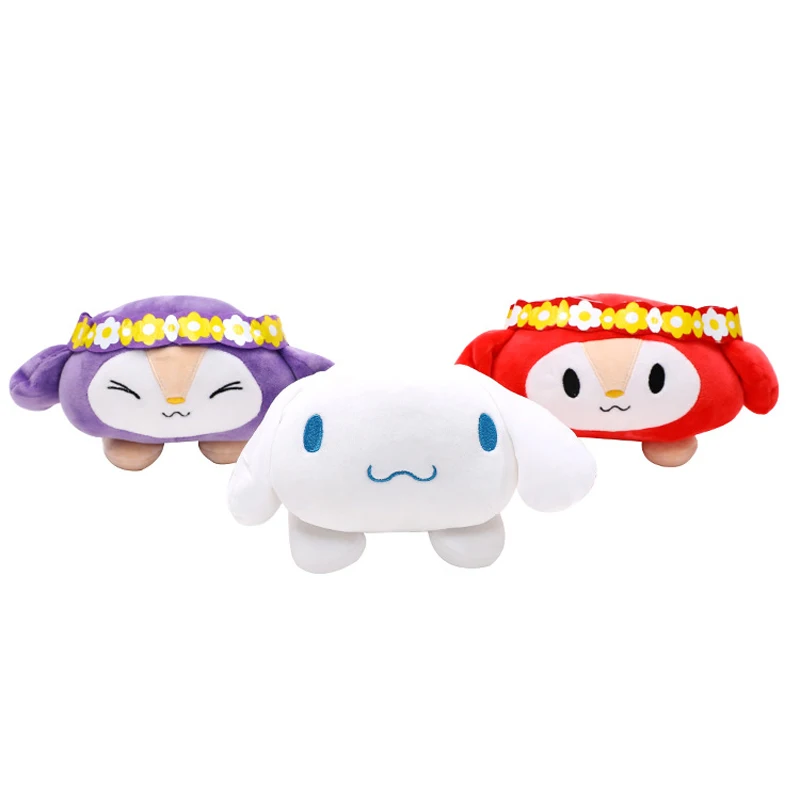 

3pcs/lot 22cm Japan Sanrio Series White Dog Plush Toy Doll Animal Stuffed Plush Toys Ultra Soft Hand Puppet for Kids Gifts
