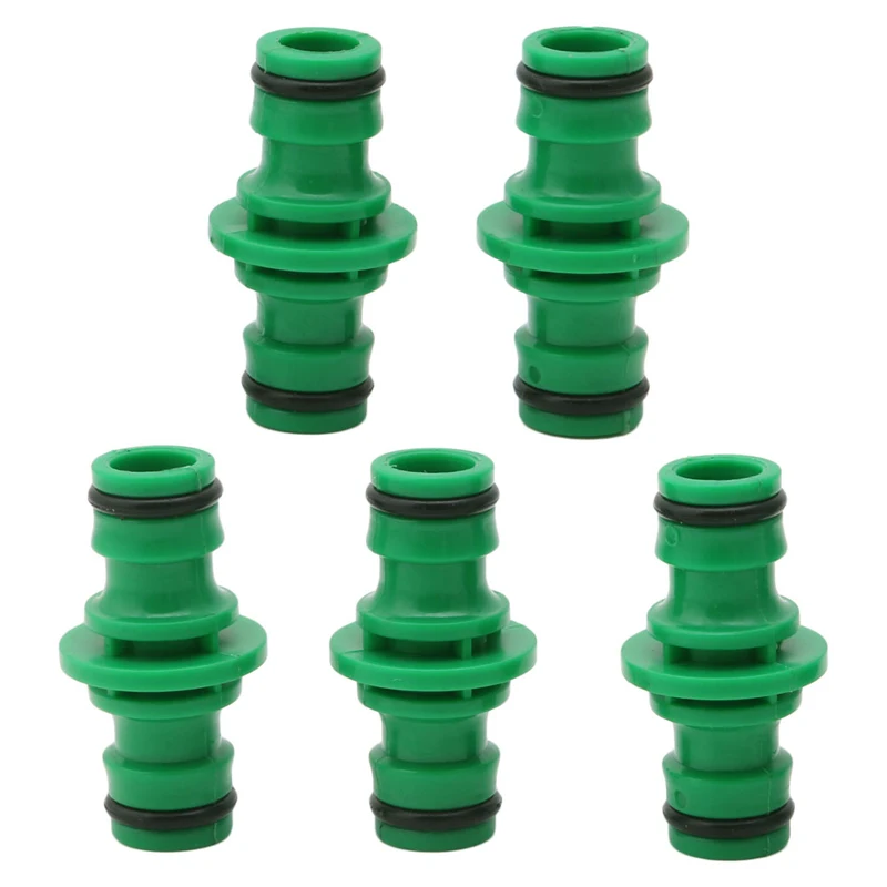 

5Pcs One Way 1/2" Garden Hose Pipe Water Connector Joiner Quick Fix Coupler W210