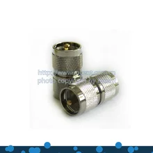 VOIONAIR 40 шт./лот UHF штекер для штекер PL-259 к PL-259 телевизионные антенны разъем адаптера
