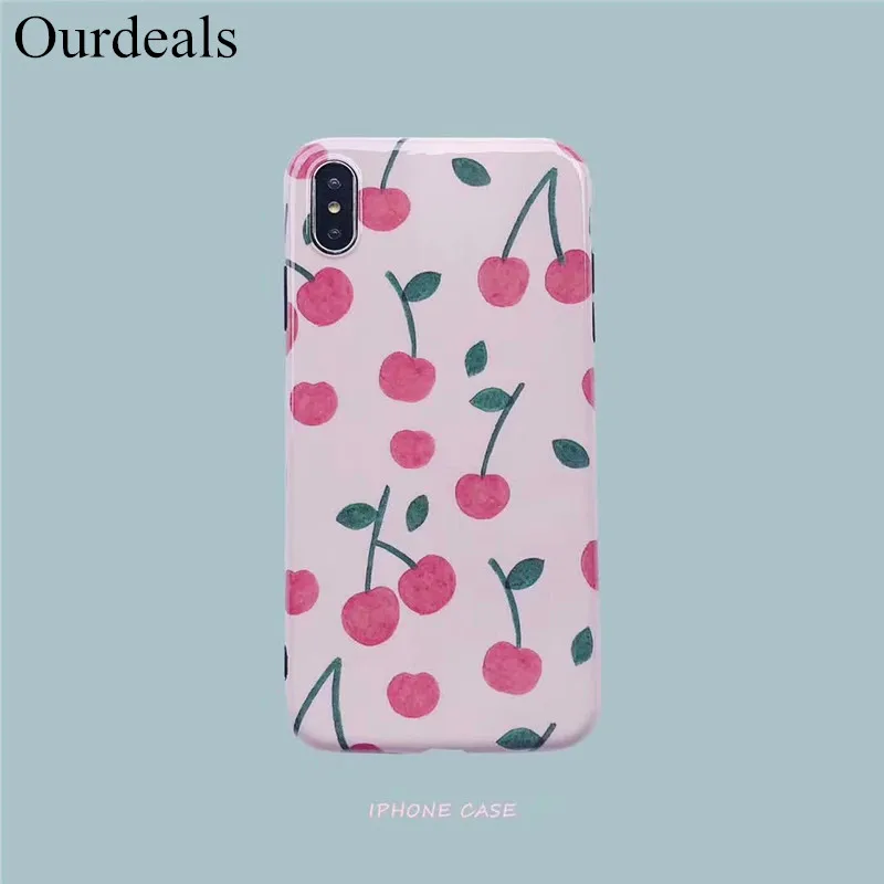 Ourdeals Розовый Милый Вишневый чехол для телефона huawei Nova2s 3 3i 4 Honor 10 9 P20 P30pro Mate20pro s