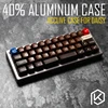 Boîtier en Aluminium anodisé pour daisy 40% panneaux acryliques clavier personnalisé diffuseur acrylique peut supporter daisy acclive case ► Photo 1/6