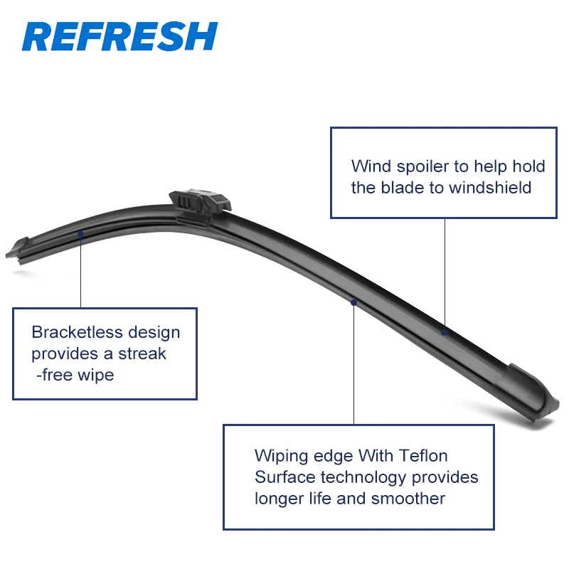 REFRESH Wiper Blades for Renault Captur ( Kaptur ) 26\