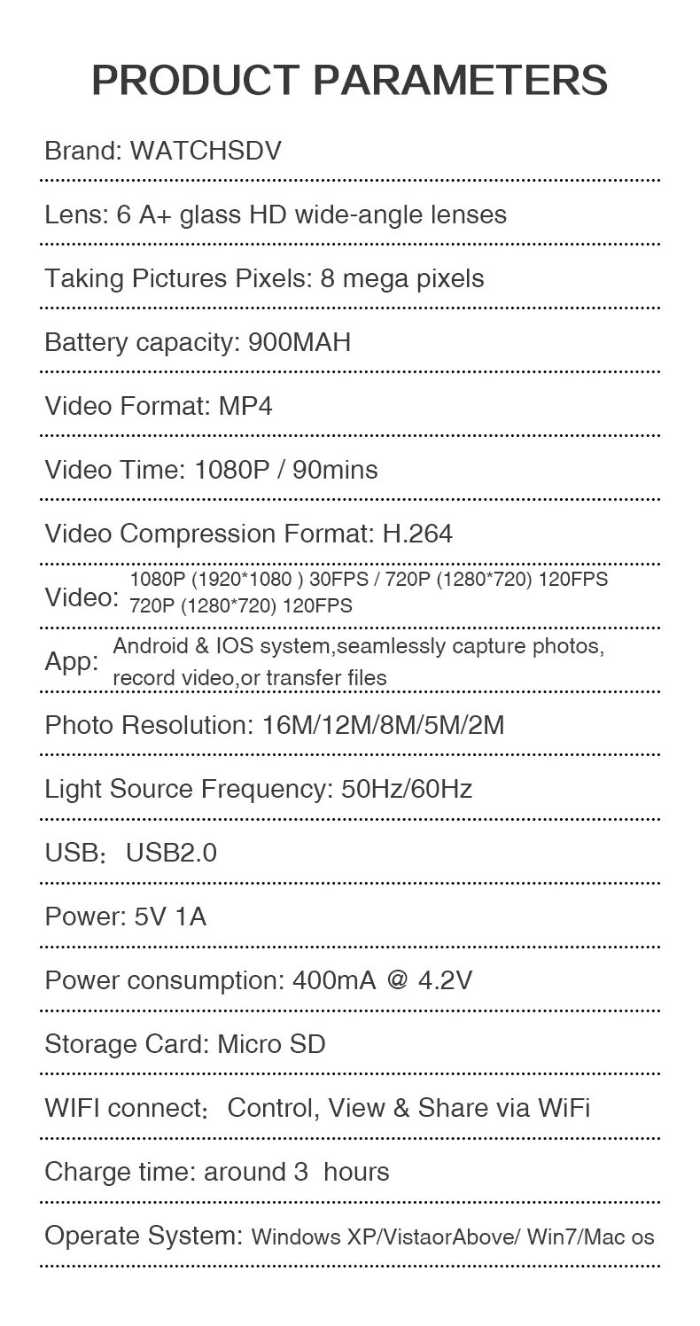 Новейшая WiFi Спортивная камера G600 30m Водонепроницаемая HD 1080P для плавания и дайвинга DV DVR Экшн-камера с ремешком для часов, мини видеокамера, видеомагнитофон