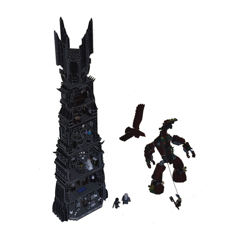 lego lord of the rings silver blocks