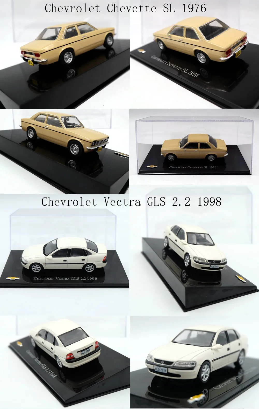 Много Altaya 1:43 IXO для Chevrolet Chevette Monza/Amazona/Kadett Hatch/opala/Vectra/Celta/игрушечные машинки литые под давлением модели в подарок