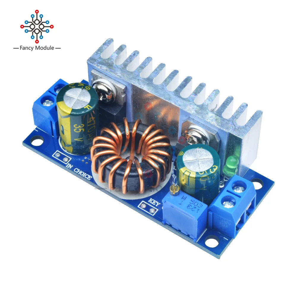 Модуль повышения мощности 8A с преобразователем|dc-dc booster converter|boost converter stepboost power |