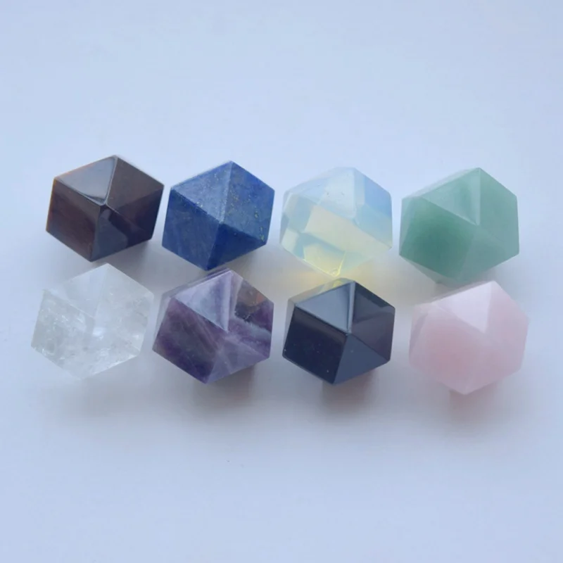 

Natural Synthetic Hexagonal Column Crystal Stone White Crystal Transfer Stone Energy Home Decor