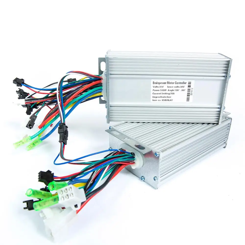 24v 36v 200W 250W 350w 500W параллельное подключение контроллера для Dual Drive скутер велосипед Электрический трехколесный велосипед контроллеры
