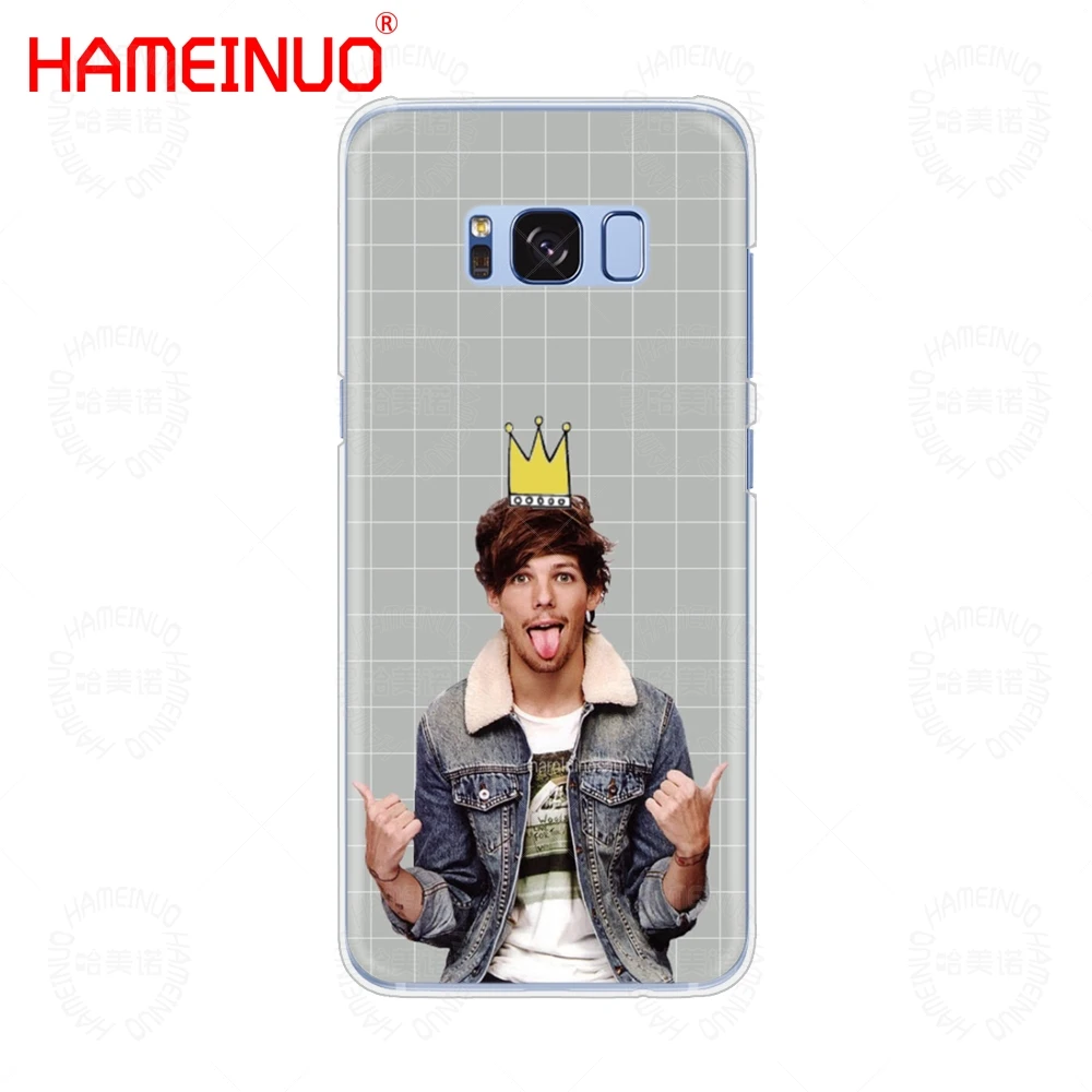 HAMEINUO One Direction 1d Louis Tomlinson cell phone case cover for Samsung Galaxy E5 E7 Note 3,4,5 8 ON5 ON7 grand G530 2016