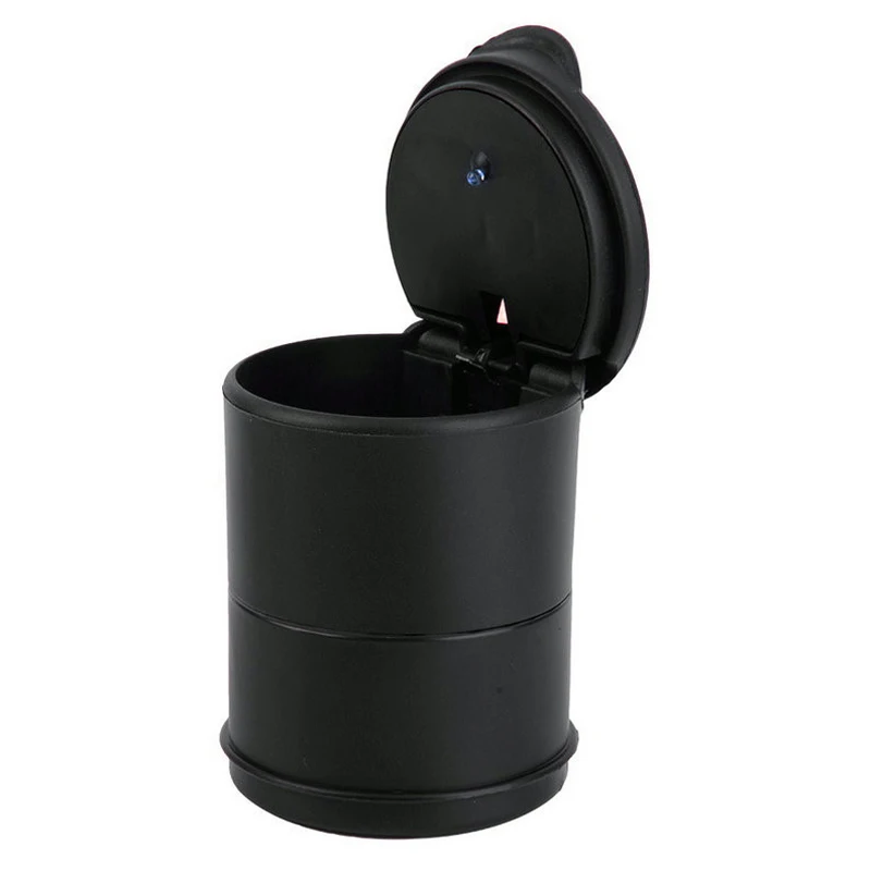 

Car Auto Truck LED Light Cigarette Ash Ashtray Butt Extinguish Holder Cylinder Office Cup Can Smoke Accessory QP2