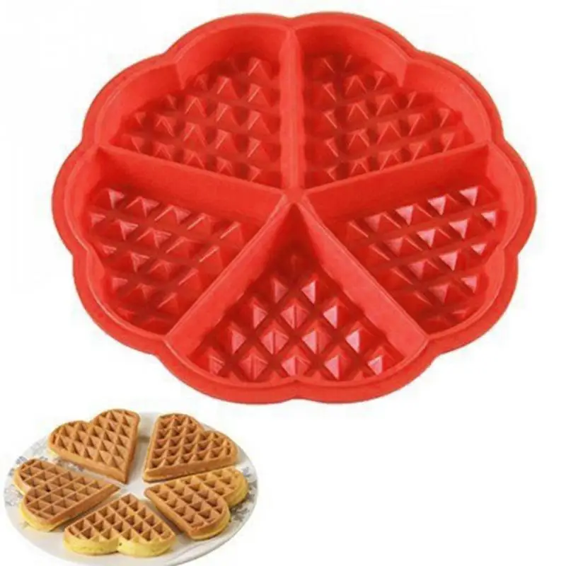 

Silicone waffle cake chocolate DIY pan mold pastry baking mould