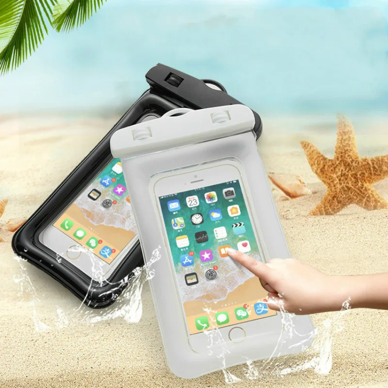 

Waterproof bag PVC mobile Phone Bag Outdoor Mobile Phone Waterproof Case
