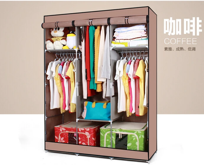 aliexpresscom buy free shipping bedroom furniture simple wardrobe large reinforce steel cloth wardrobe closet large capacity wardrobes from reliable - Shipping Bedroom Furniture aliexpresscom buy free shipping bedroom furniture simple wardrobe large reinforce steel cloth wardrobe closet large capacity wardrobes from reliable - Shipping Bedroom Furniture
