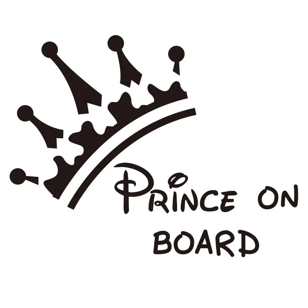 SEKINNEW Prince на доске Милая виниловая наклейка окно ноутбука стикер стены автомобили
