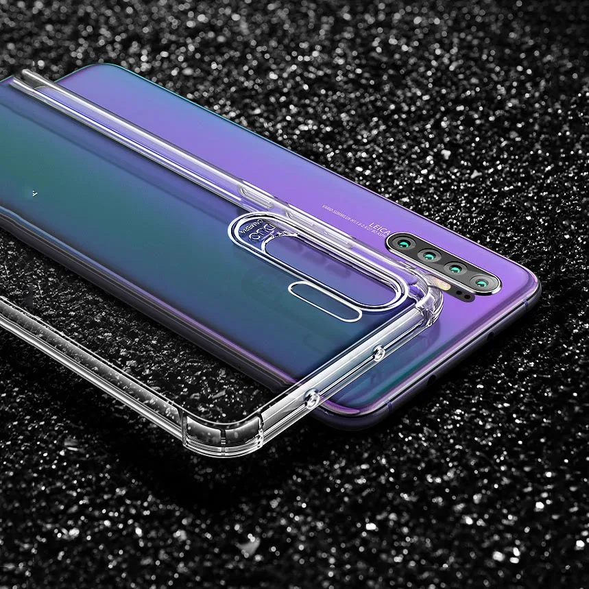 

Airbag Shockproof Cover Transparent Soft TPU Cases For Huawei Honor 7C 8C play 10i 4E P30 Pro Nova Y5 Y7 2018 Y9 Y6 Y7 Pro 2019
