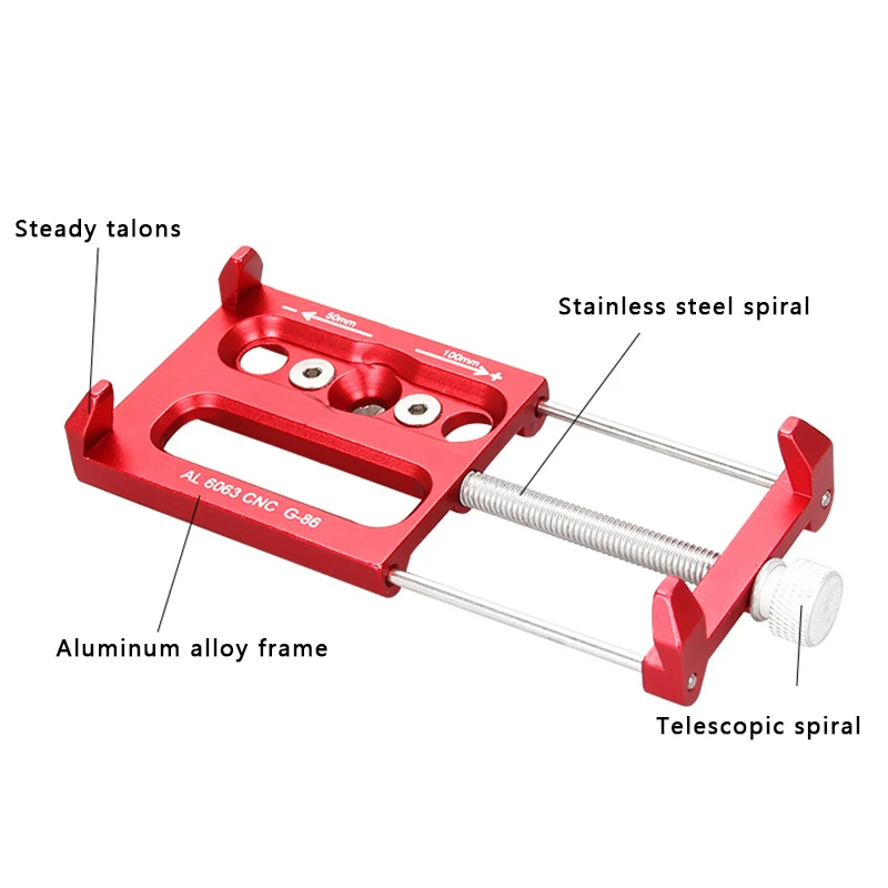 Алюминиевый нескользящий велосипедный держатель для телефона прочный держатель для телефона удлинитель руля держатель для телефона gps
