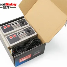 DHL 20 шт. Мини ТВ портативная игровая консоль для Nes игр с 620 классическими встроенными играми PAL/NTSC с 2 шт. геймпадами