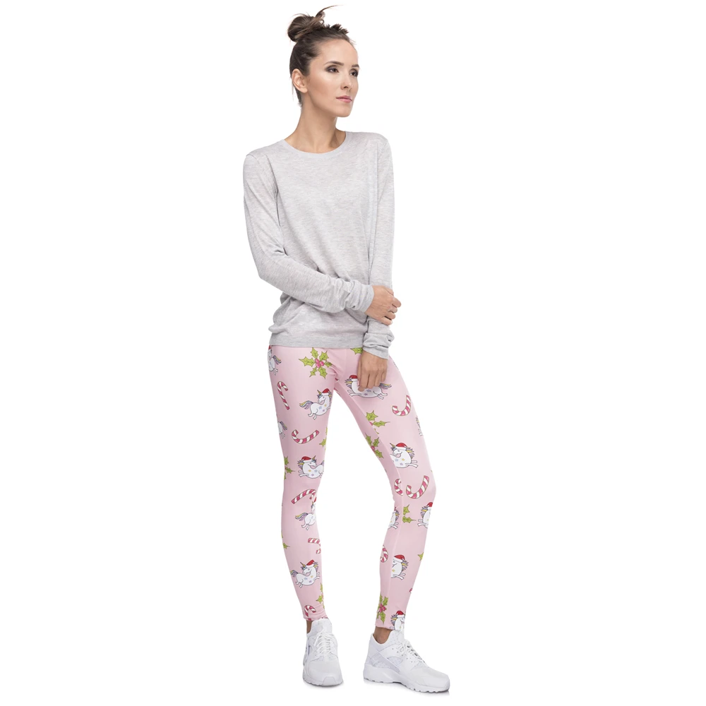 Unicorns Printing Elegant Leggings High Waist Woman Pants -Unicorn Fashion HTB194JlcLjM8KJjSZFNq6zQjFXaV