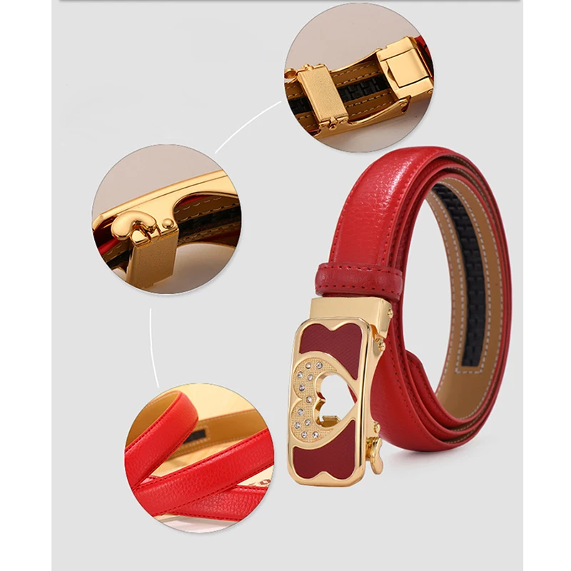 Любовь, автоматическая пряжка, дизайнерские ремни для женщин, высокое качество, Дамский роскошный бренд, женский ремень, модный, натуральная кожа, женский ремень