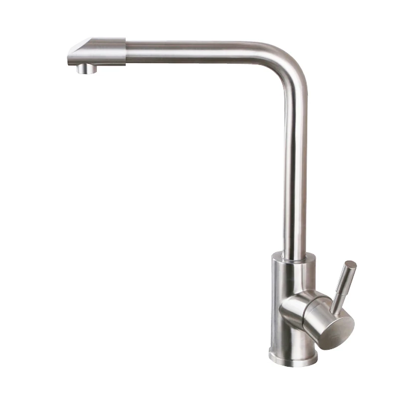 

304 stainless steel high quality hot and cold water taps kitchen sink lead-free faucets