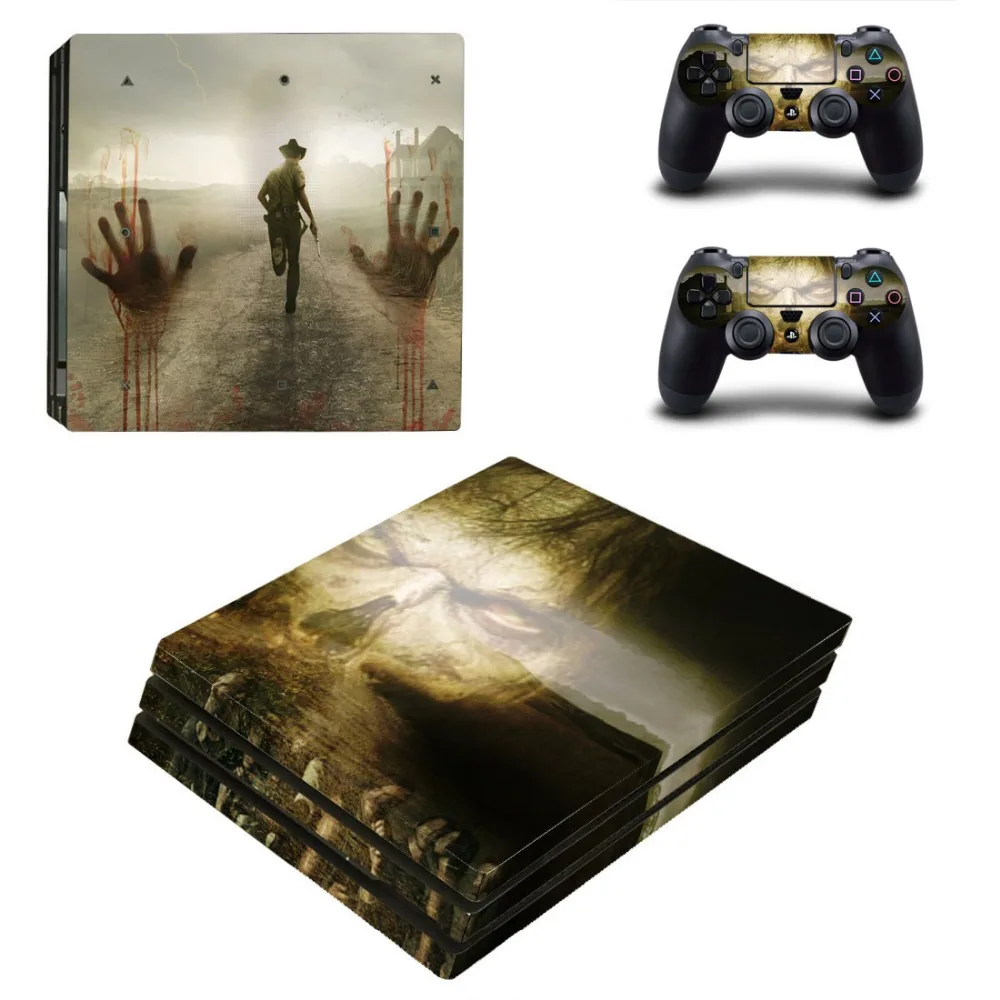 PS4 PRO Стикеры виниловые наклейки для оформления для Игровые приставки 4 Pro консоли и защитное устройство для контроллеров Стикеры s игры защитный чехол для джойстика