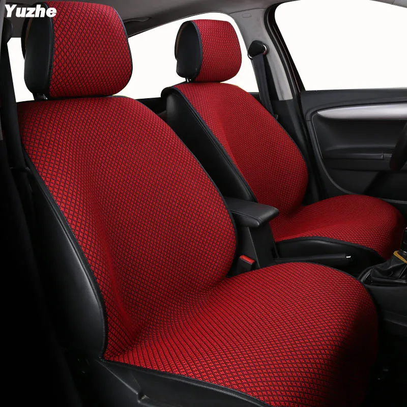 

Yuzhe Auto flax set car seat covers For ford focus 2 3 s-max fiesta ranger mondeo mk3 kuga 2017 automobiles car accessories