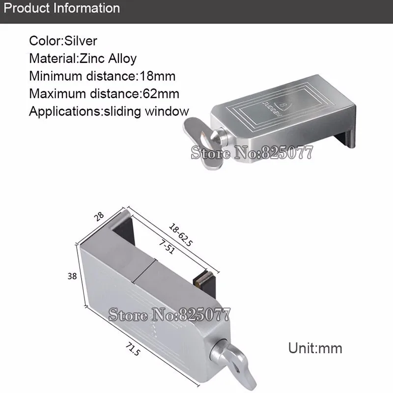 Безопасный замок для раздвижных окон, раздвижной замок для окон, защитное стекло замки для защиты ваших детей KF761