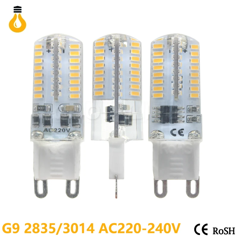 G4 G9 светодиодный лампы SMD 2835 3014 Светодиодный мини прожектор led лампа 3 Вт 7 9 10 12