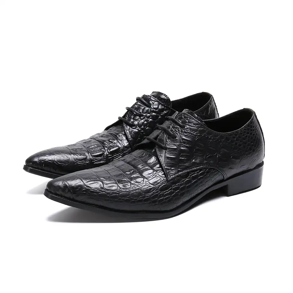stylish black shoes for men