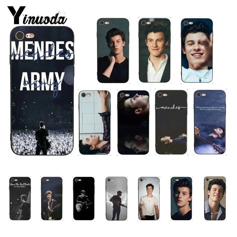 

Yinuoda Hit pop cantor Mendes Shawn Magcon Luxury Unique Design PhoneCase for iPhone 5 5Sx 6 7 7plus 8 8Plus X XS MAX XR 10 Case