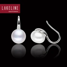 Серьги с натуральным жемчугом, натуральный культивированный натуральный пресноводный жемчуг, ювелирные изделия, Классические свадебные серьги для женщин