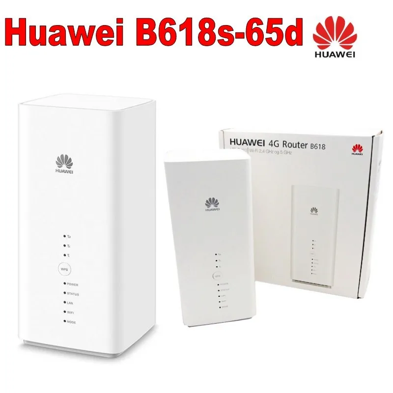 Лот из 10 шт. разблокированный huawei B618 B618s-65d 4G LTE Открытый 600 Мбит/с CPE маршрутизатор с Lan Портативный вход
