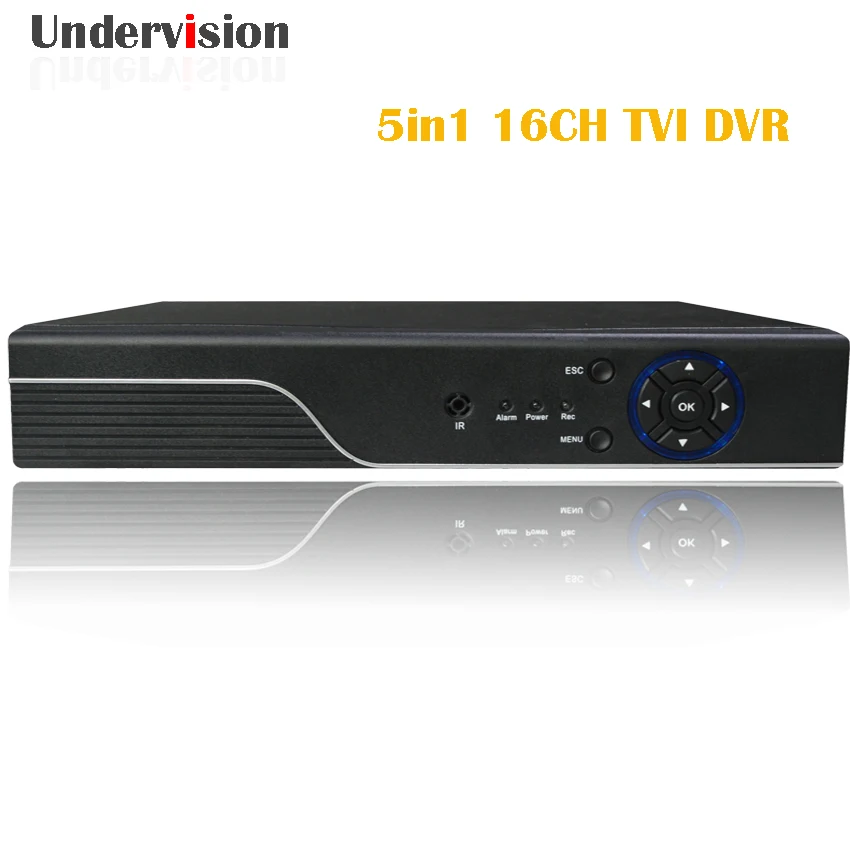 Hybrid AHD CVI TVI 5in 1 AHD DVR onvif HDMI support CCTV IP camera 16channels input